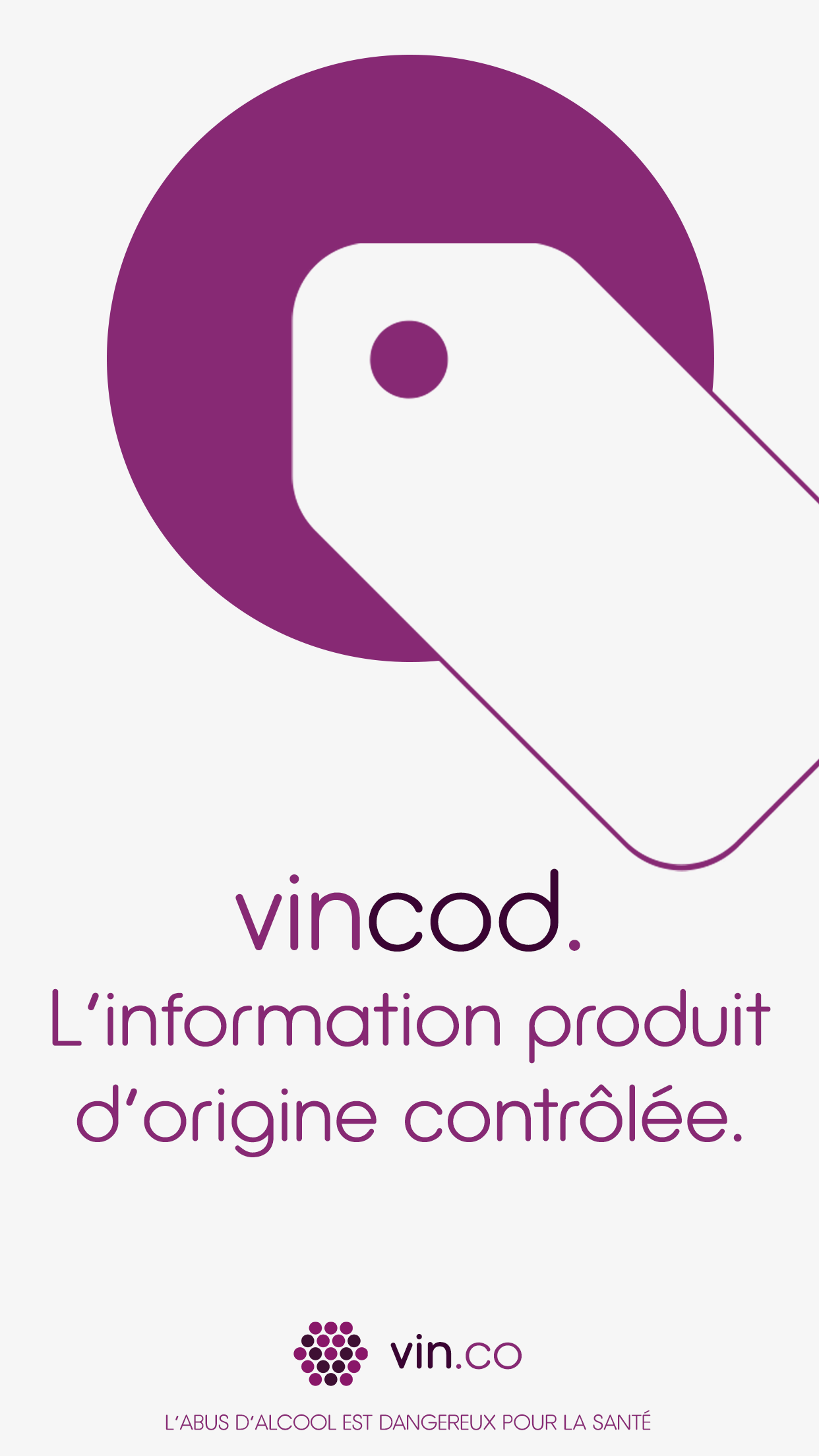 Android application vincod. screenshort