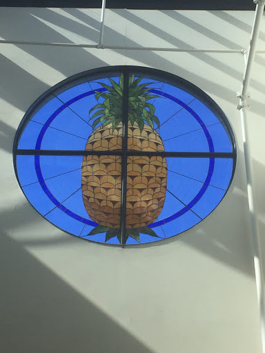 Stained Glass Pineapple 