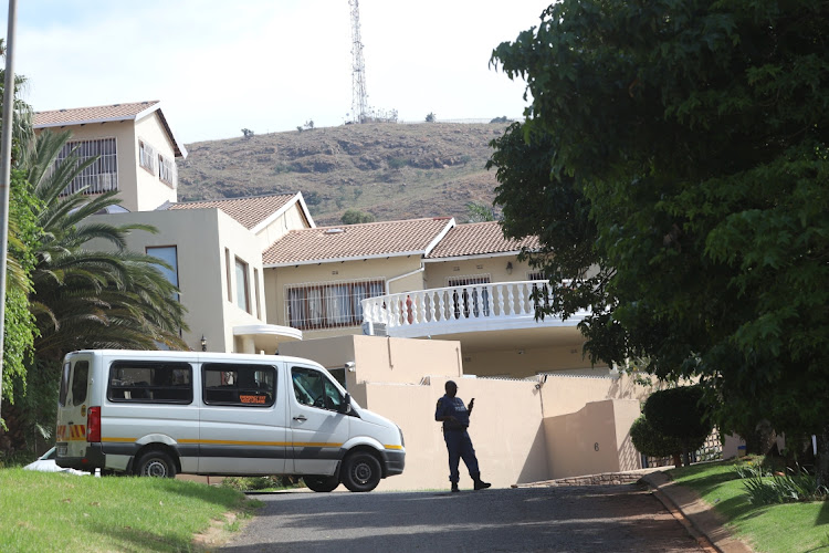 A raid was conducted at Nosiviwe Mapisa-Nqakula’s home in Bruma on March 19. Picture: THAPELO MOREBUDI