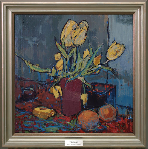 Obraz: Żółte tulipany - Anna Maria Rusinek