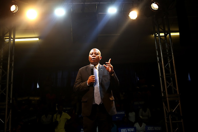 Former Johannesburg executive mayor Herman Mashaba. Picture: ALON SKUY​​