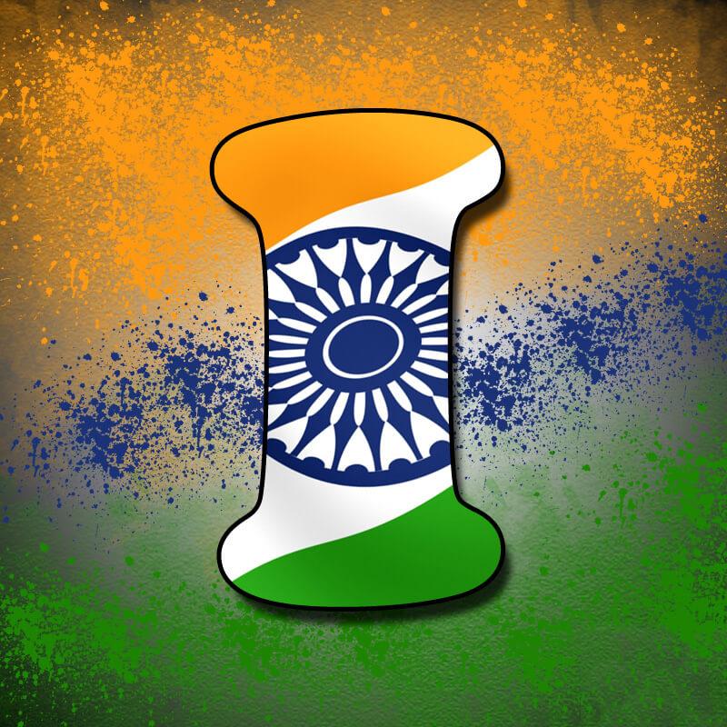 Download Indian Flag Letter Wallpaper APK  by Black Stone Worlds - Free  Lifestyle Android Apps