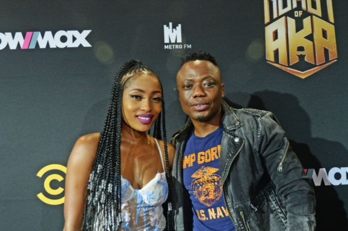 DJ Tira not bothered by rumours of his wife (left) cheating.
