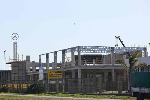 WORK IN PROGRESS: Mercedes-Benz is building a new multimillion-rand training centre Picture: STEPHANIE LLOYD