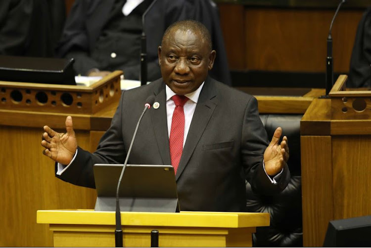 President Cyril Ramaphosa delivered the economic recovery plan on Thursday.