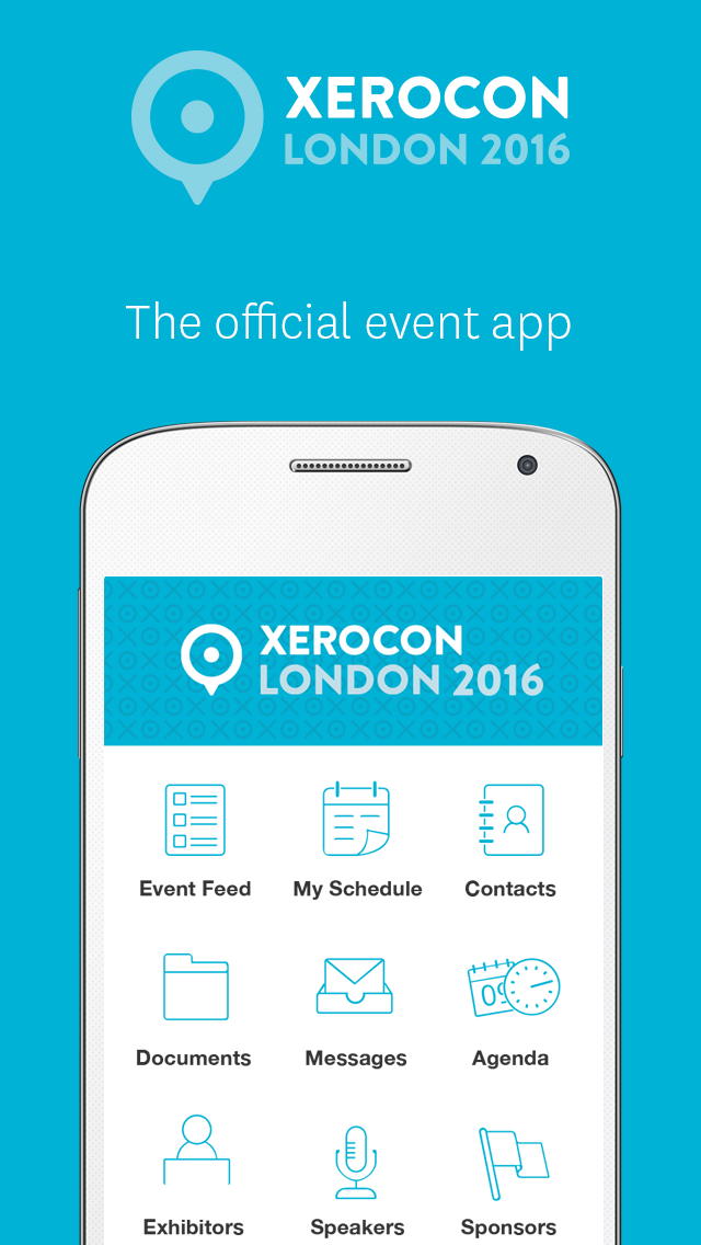 Android application Xerocon London 2016 screenshort