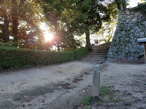 備中松山城三の丸跡