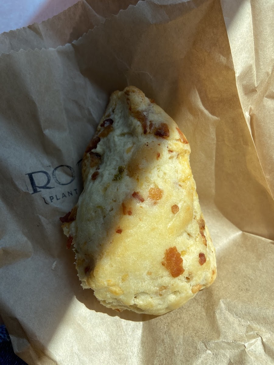 Bacon, Chedder, and Jalapeno Scone