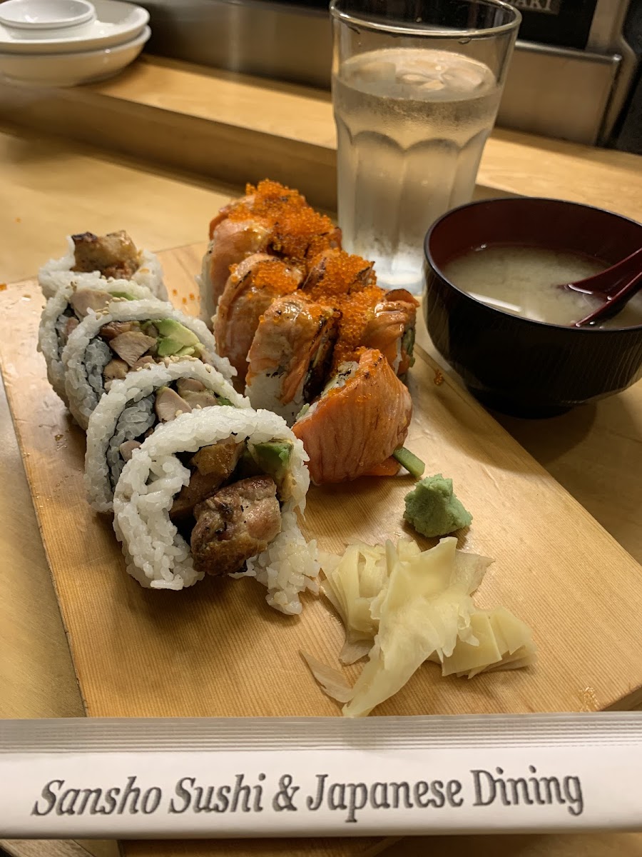 Gluten-Free at Sansho Sushi & Japanese Dining