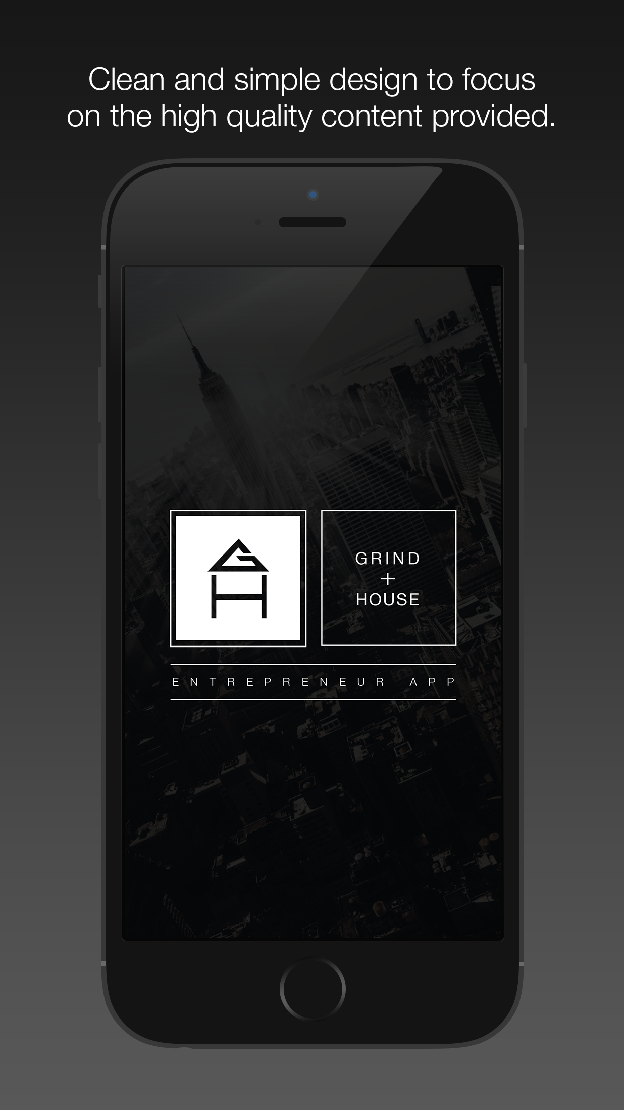 Android application Grind House screenshort