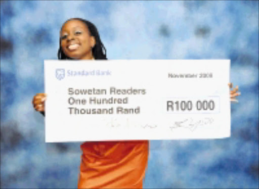 CASH BONANZA: A competition in which Sowetan readers can win money. 13/11/2008. Pic. Vathiswa Ruselo. © Sowetan