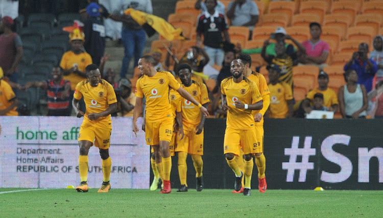 Kaizer Chiefs players on the fields. File photo.