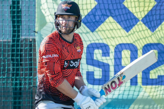 Sunrisers EC batter Dawid Malan during a nets session at St George’s Park on Saturday. Picture: SUNRISERS EC