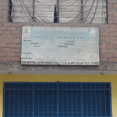 Casa De OraciÓn Para Todas Las Naciones