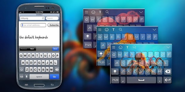 How to install Sea Animal Keyboard Theme patch 1.2 apk for laptop