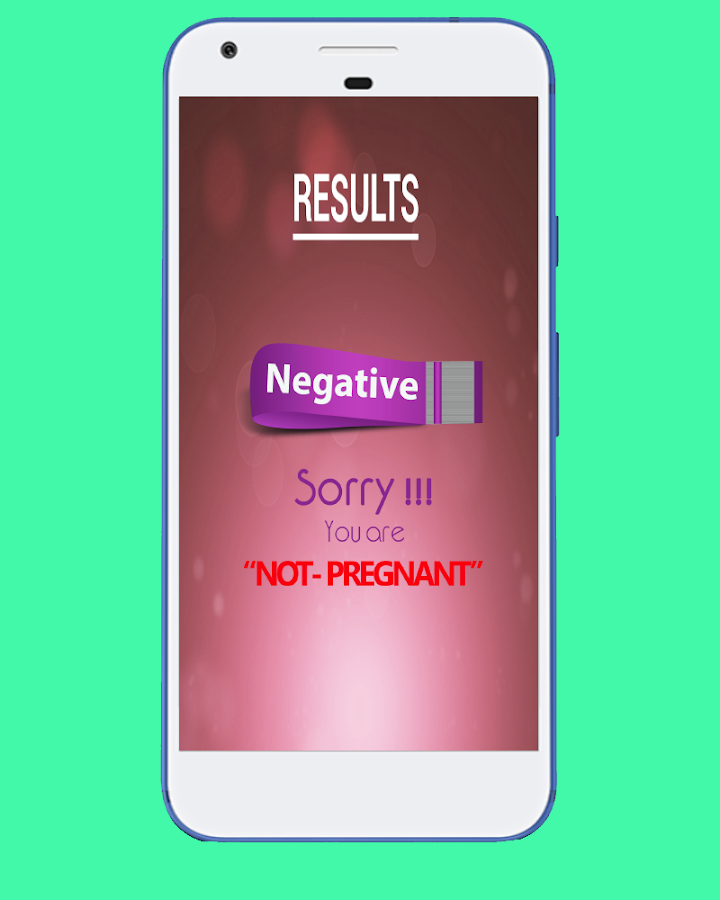 Тест на беременность prank — приложение на Android