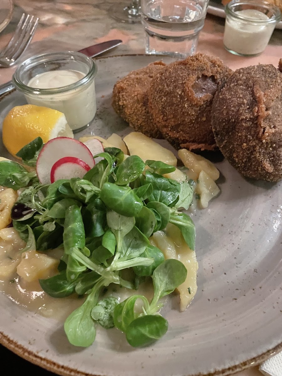 Portobello schnitzel