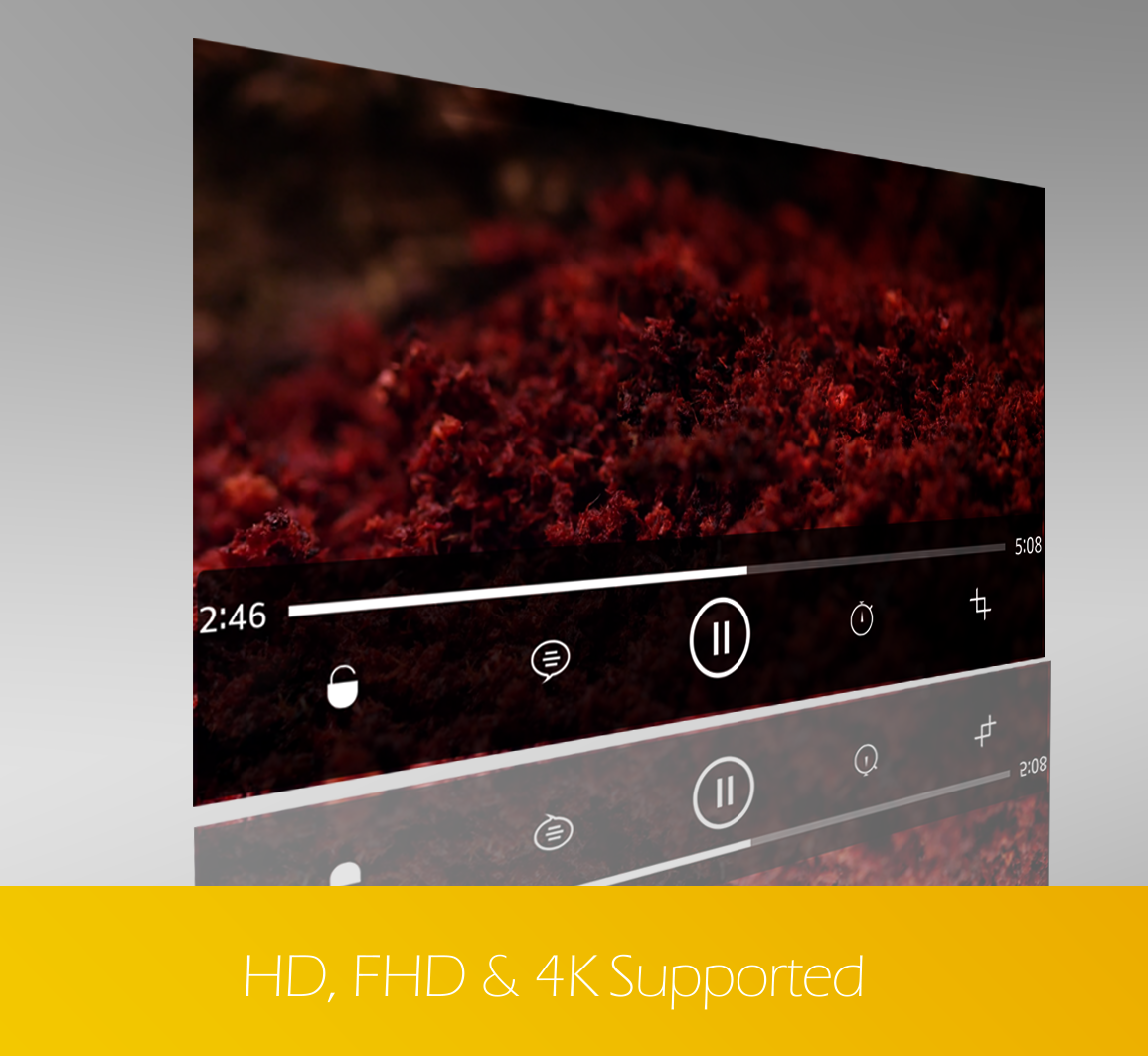 Android application Video Player HD Pro screenshort