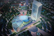 Artist impression of the new African Union headquarters in Addis Ababa.