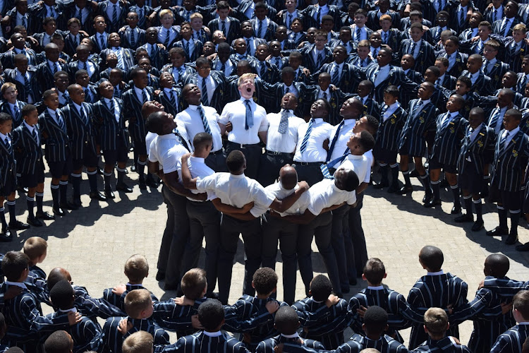 Learners at Muir College Boys' High School are encouraged to become men of distinction through the school's values.