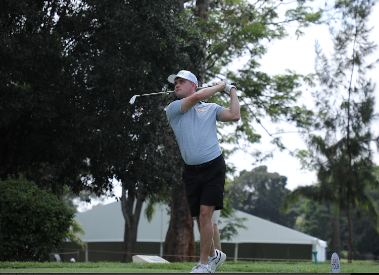 Kipp Popert, eight-time winner of the Golf For Disabled Tournament in recent action