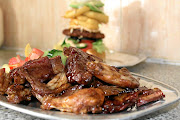 A mouth-watering wings platter prepared by Kea Ramphadile. 