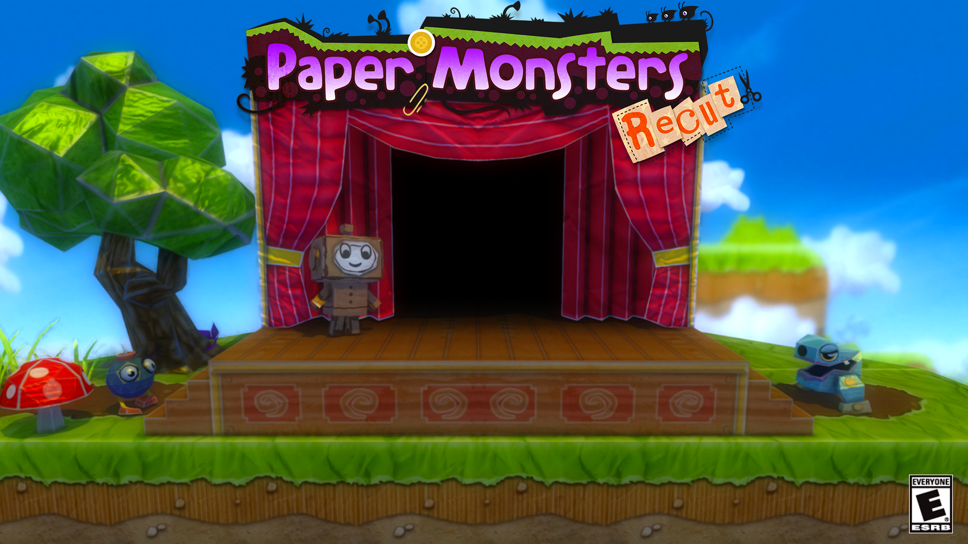 Android application Paper Monsters Recut Deluxe screenshort