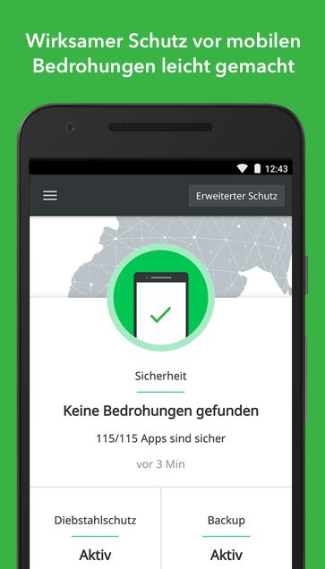 Android application Mobile Security - Lookout screenshort