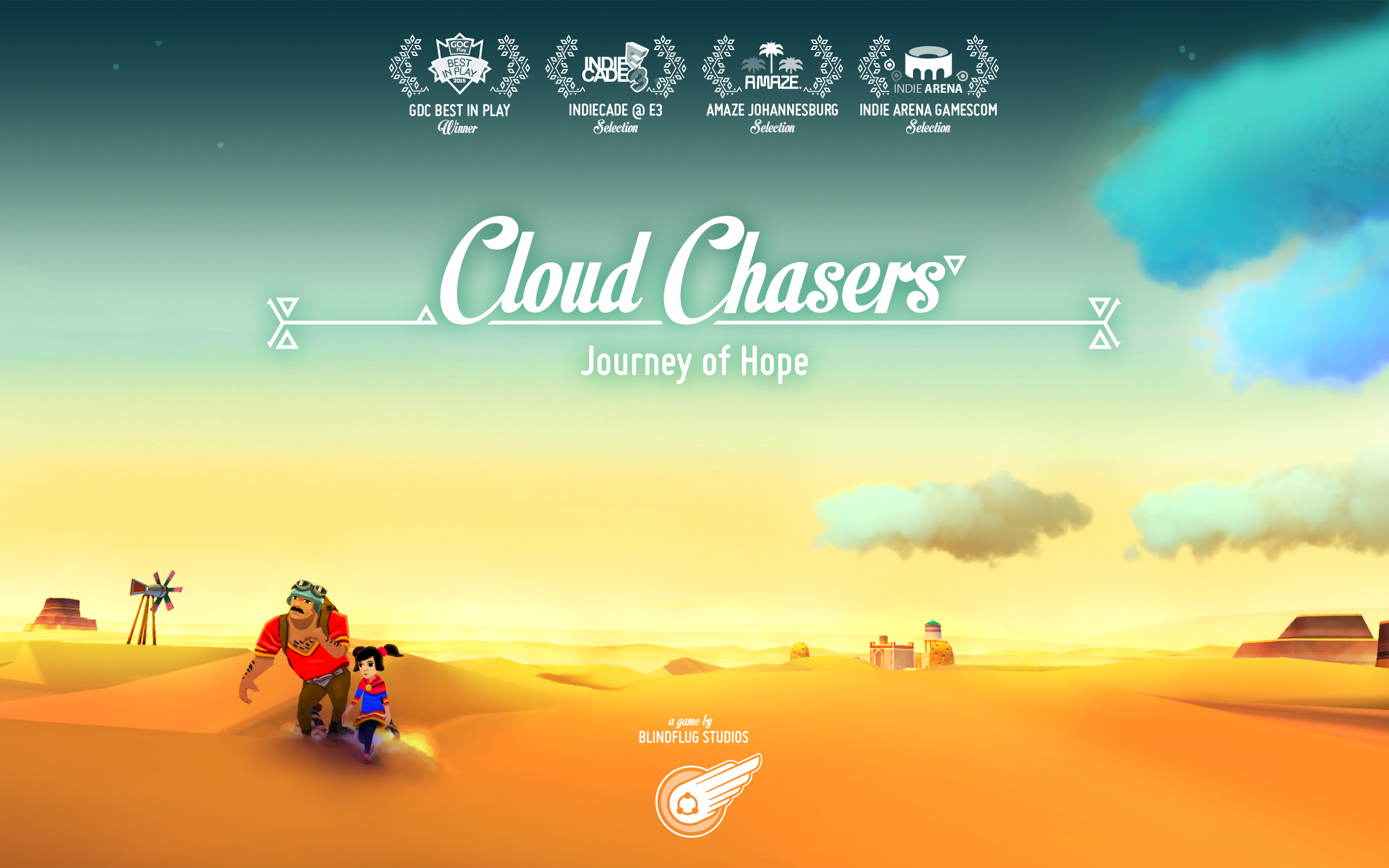 Android application Cloud Chasers screenshort
