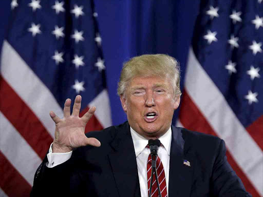 U.S. Republican presidential candidate Donald Trump speaks at a campaign rally in Cadillac, Michigan, in this March 4, 2016 file photo. Few villagers living near a half-built golf course in Indonesia's West Java province know the name Donald Trump, and fewer still are aware that one of his firms will be managing a six-star hotel and luxury resort in their backyard. REUTERS/Jim Young/Files