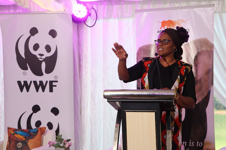 African Wildlife Foundation County Director Nancy Githaiga.