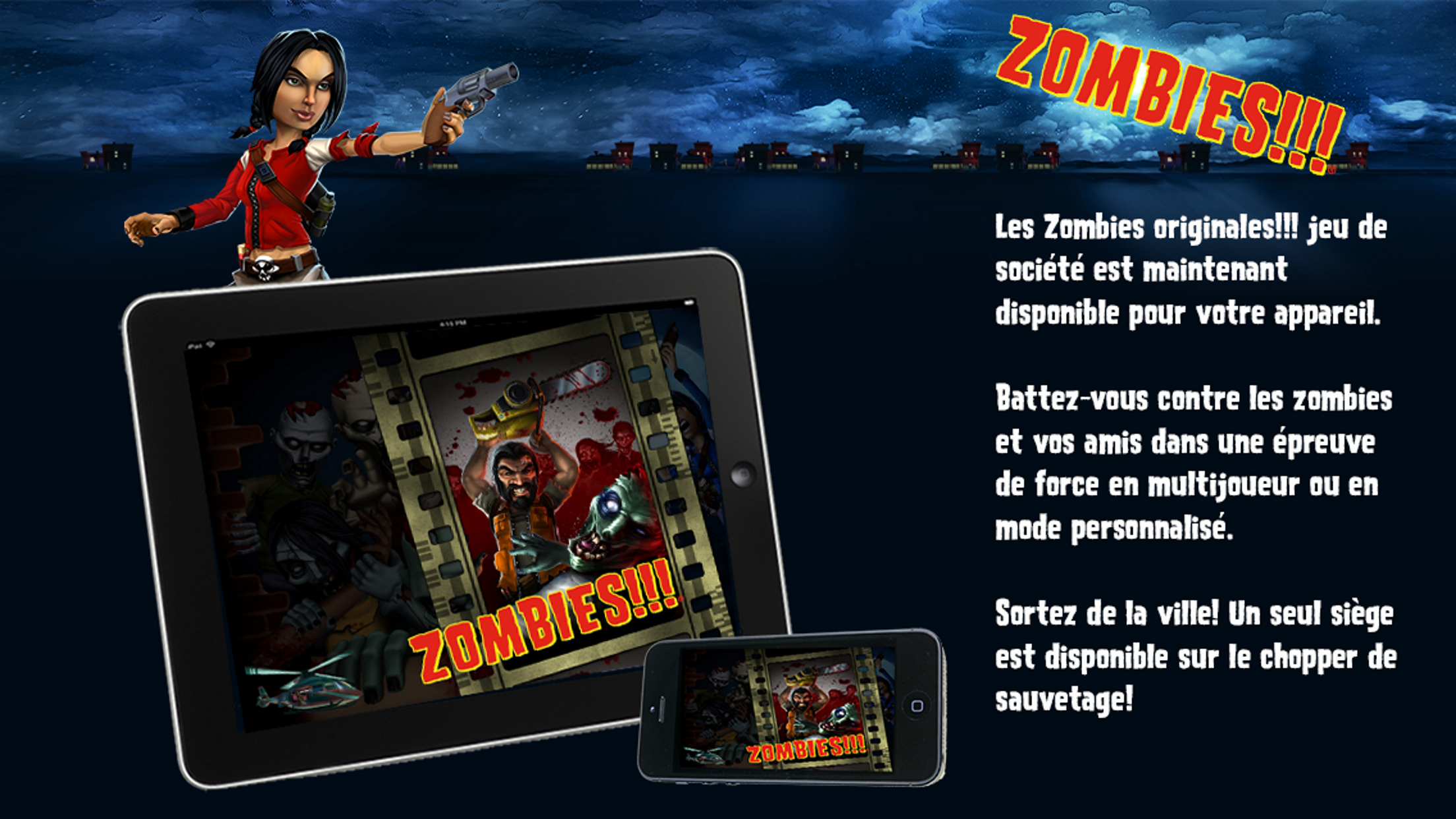 Android application Zombies!!! ® Board Game screenshort
