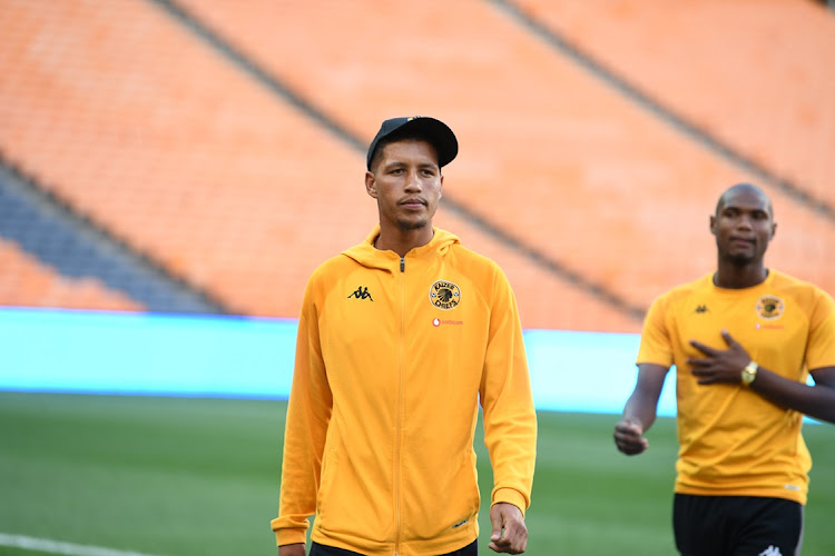 Luke Fleurs before Kaizer Chiefs' DStv Premiership match against Golden Arrows at FNB Stadium on March 5.