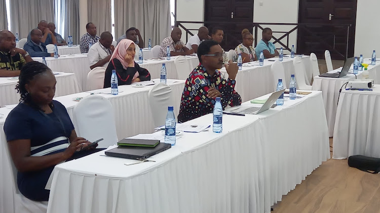 Tourism stakeholders meet for a finance conference in Ukunda on Thursday, April 21, 2022.
