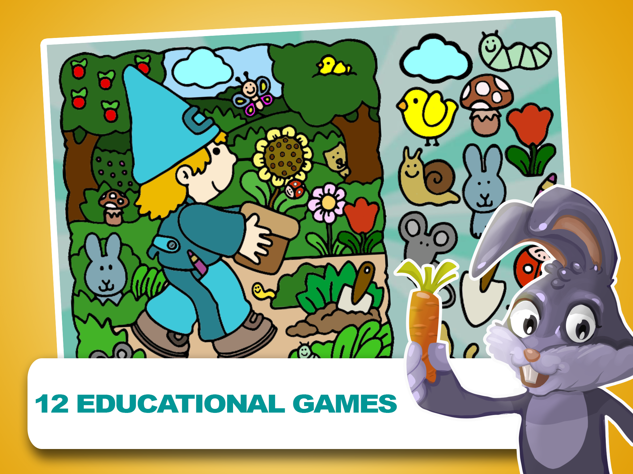 Android application Educational games for kids screenshort