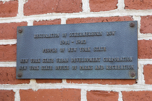 Plaque via Jack Curry's site Dedicated NYC. Original page here.