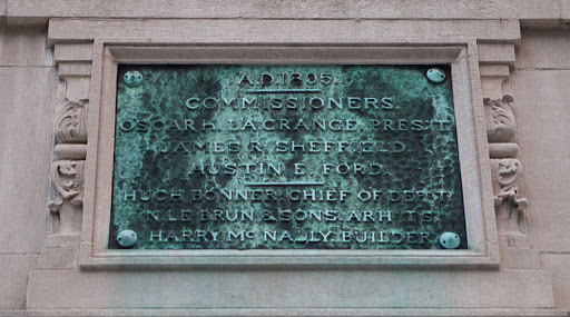Plaque via Jack Curry's site Dedicated NYC. Original page here.