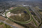 The proposed development will happen on land at the top left-hand corner of Kenilworth Racecourse as shown in this aerial view.