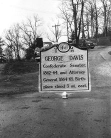 Confederate Senator, 1862-64, and Attorney General, 1864-65. Birthplace stood 3 mi. east.Plaque via North Carolina Highway Historical Marker Program, and is used with their permission. Full page...