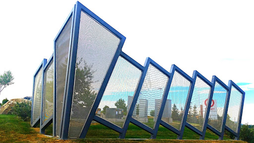 Steel Fence Sculpture