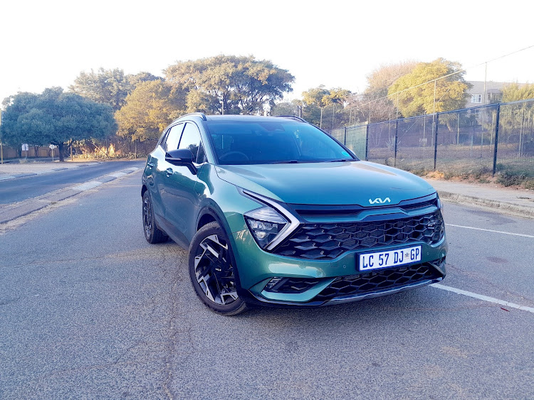 The boldly styled Kia Sportage now features a diesel engine derivative. Picture: PHUTI MPYANE