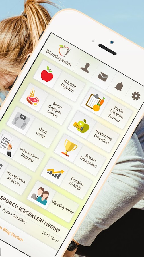 Diyetisyenim — приложение на Android
