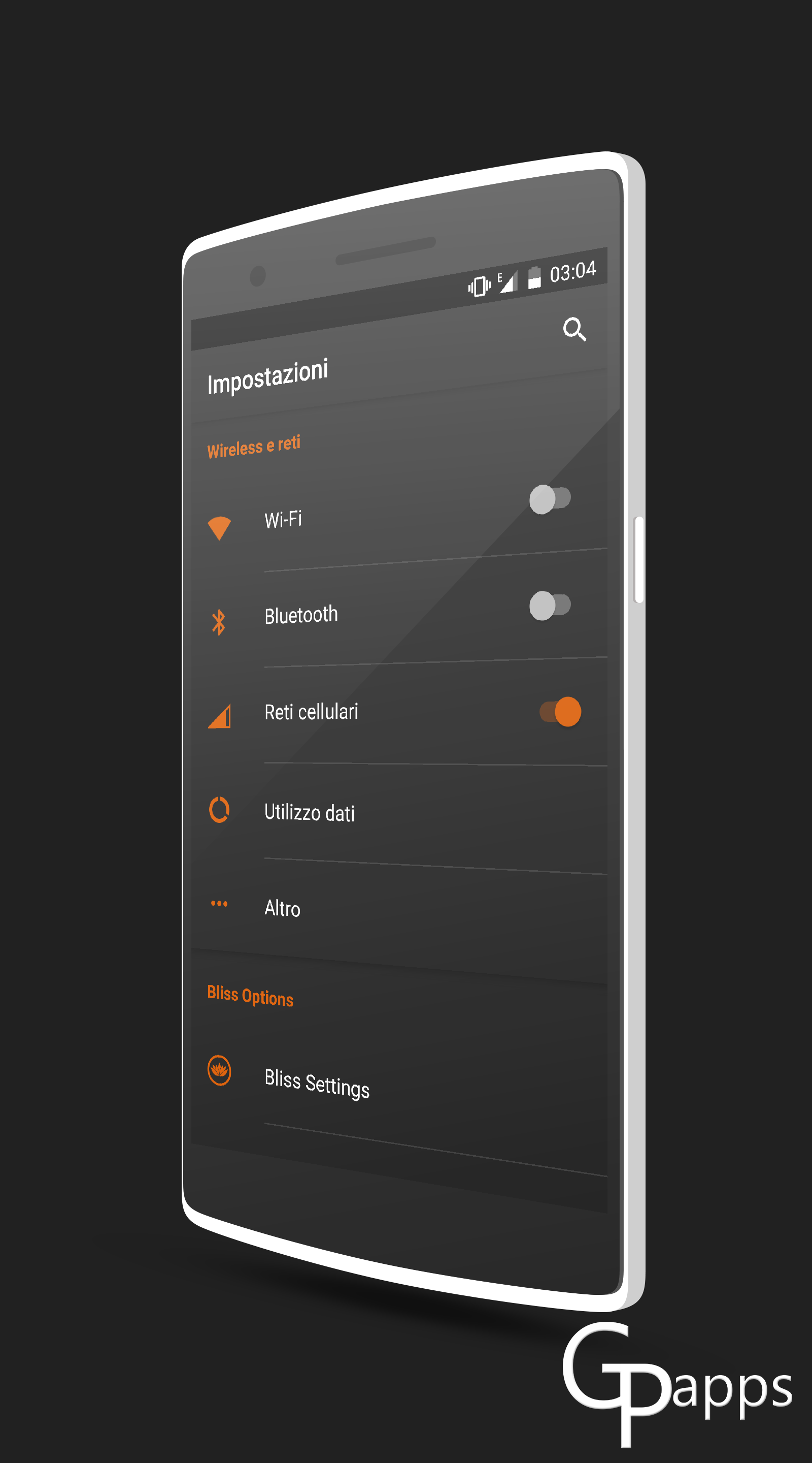 Android application O2 Orange CM13/12.1 screenshort