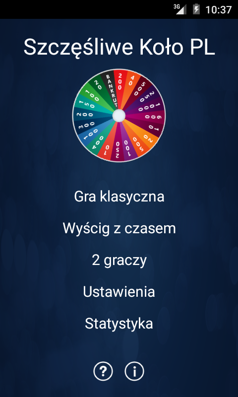 Android application Szczęśliwe Koło PL screenshort