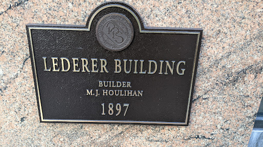 LEDERER BUILDING   BUILDER M.J. HOULIHAN   1897Submitted by @lampbane