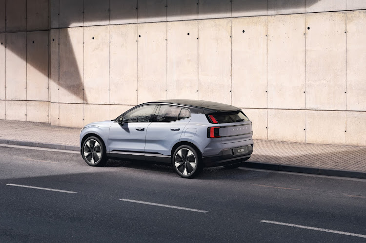 The electric EX30, Volvo's smallest SUV yet, offers single- and twin-motor versions. Picture: SUPPLIED