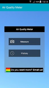 Air Quality Meter - PM10 &amp; AQI screenshot for Android