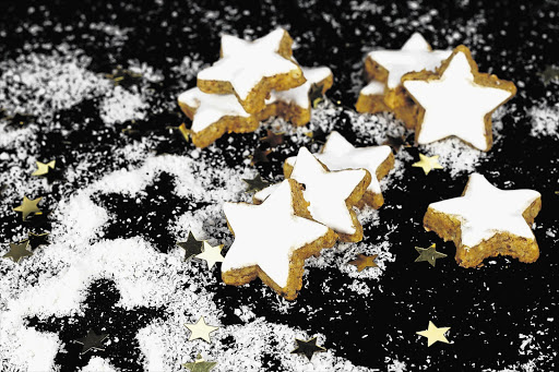 TWINKLE TIME: Cinnamon star biscuits will light up your Christmas table