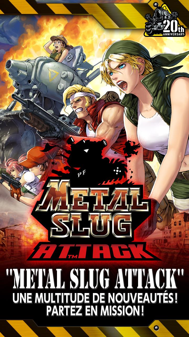 Android application METAL SLUG ATTACK screenshort