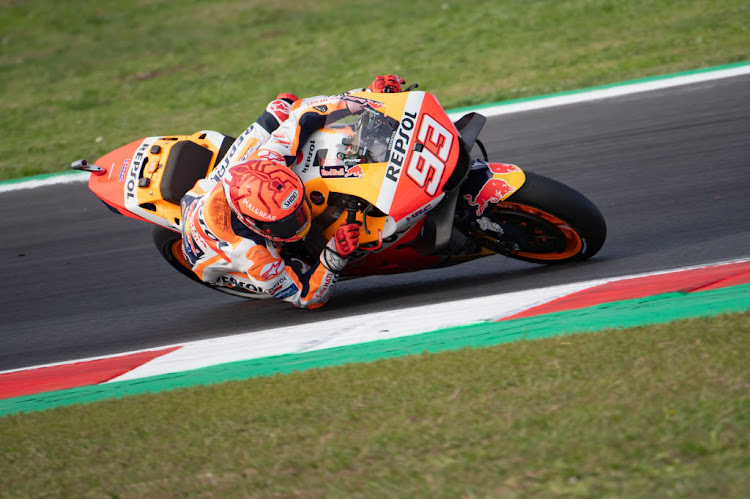 Marc Marquez will miss this weekend's Algarve MotoGP after suffering a concussion in a training crash.